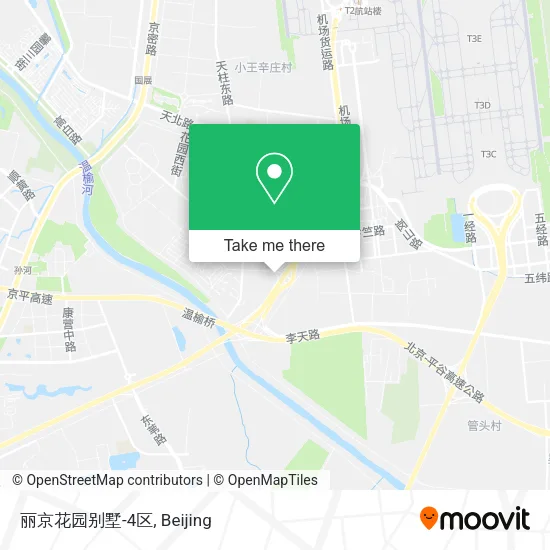 丽京花园别墅-4区 map