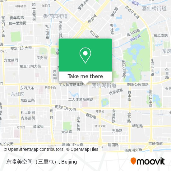 东瀛美空间（三里屯） map