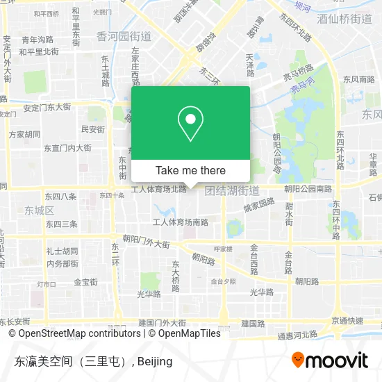 东瀛美空间（三里屯） map
