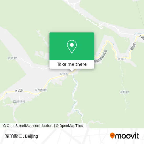 军响路口 map