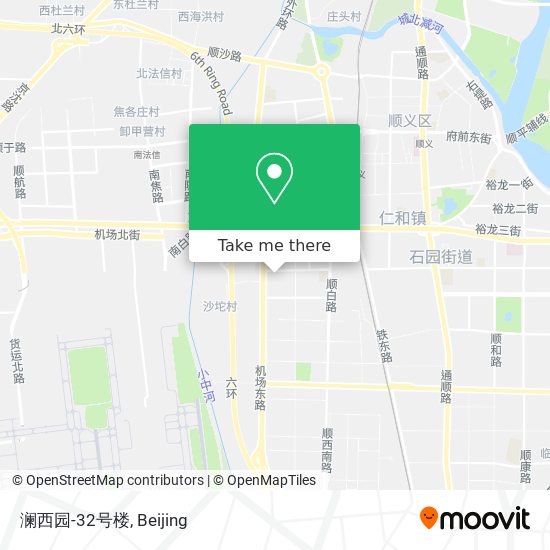 澜西园-32号楼 map