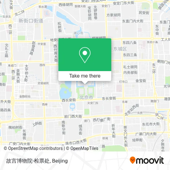 故宫博物院-检票处 map