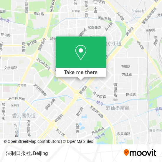 法制日报社 map