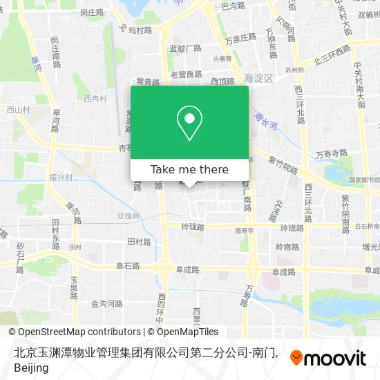 北京玉渊潭物业管理集团有限公司第二分公司-南门 map