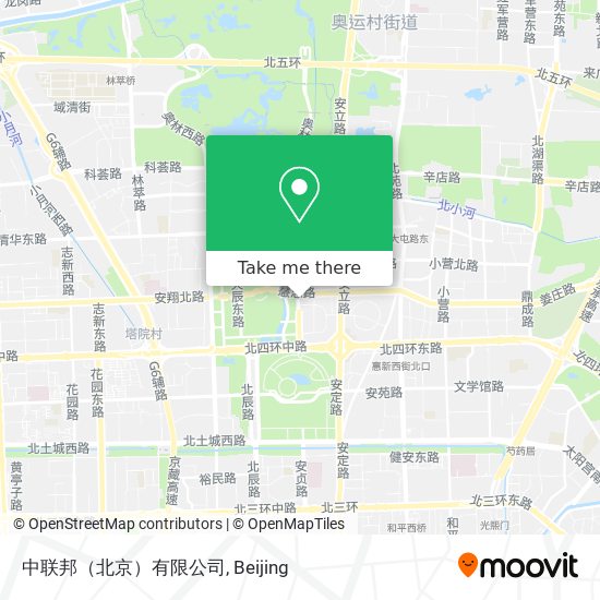 中联邦（北京）有限公司 map