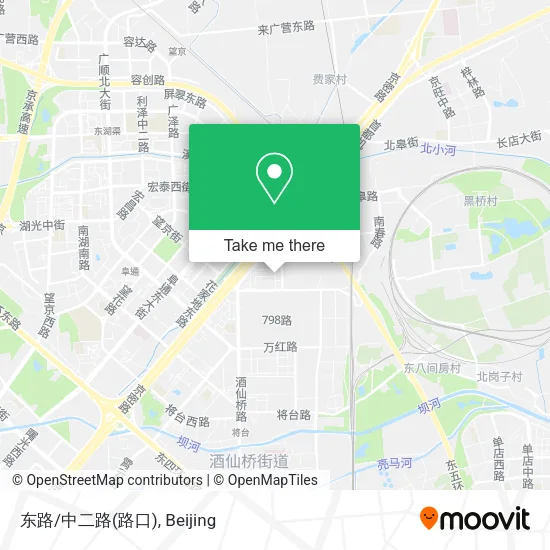 东路/中二路(路口) map