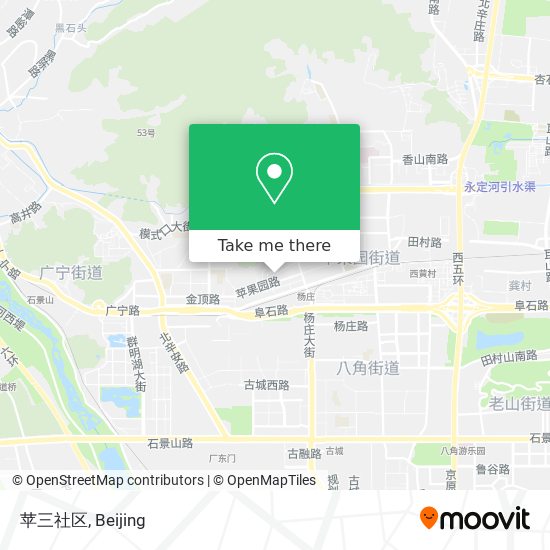 苹三社区 map
