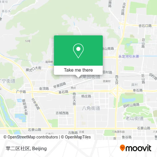 苹二区社区 map