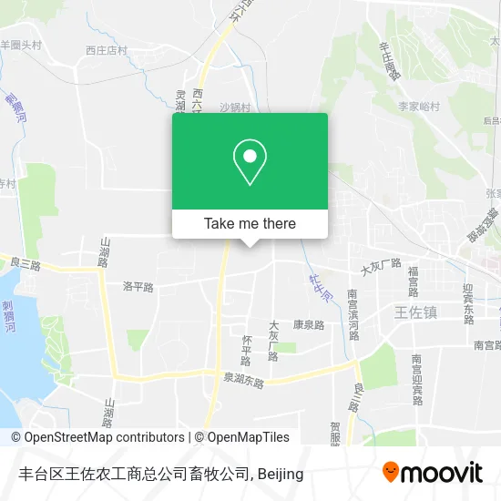 丰台区王佐农工商总公司畜牧公司 map