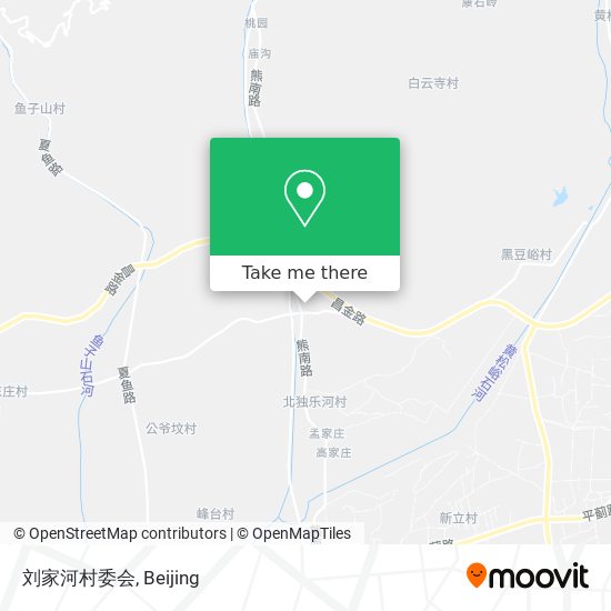 刘家河村委会 map