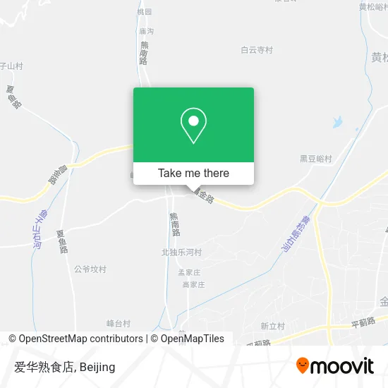 爱华熟食店 map