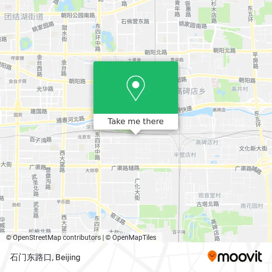 石门东路口 map