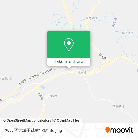 密云区大城子镇林业站 map