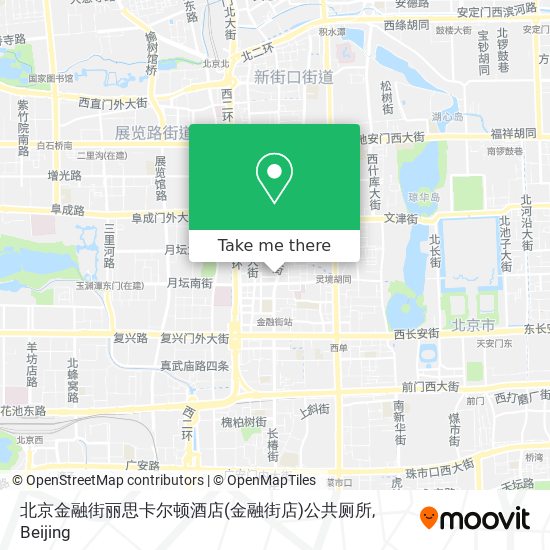 北京金融街丽思卡尔顿酒店(金融街店)公共厕所 map