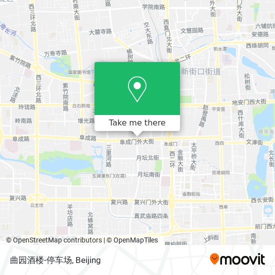 曲园酒楼-停车场 map