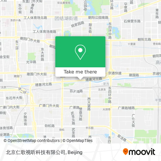 北京仁歌视听科技有限公司 map