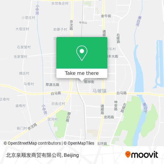 北京泉顺发商贸有限公司 map