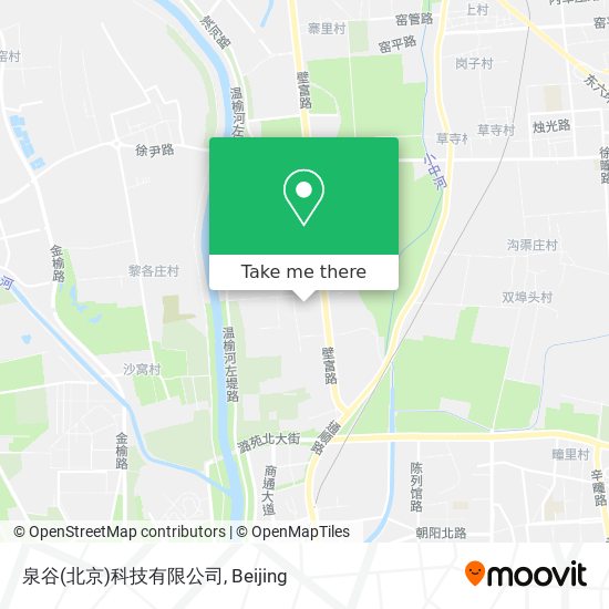 泉谷(北京)科技有限公司 map