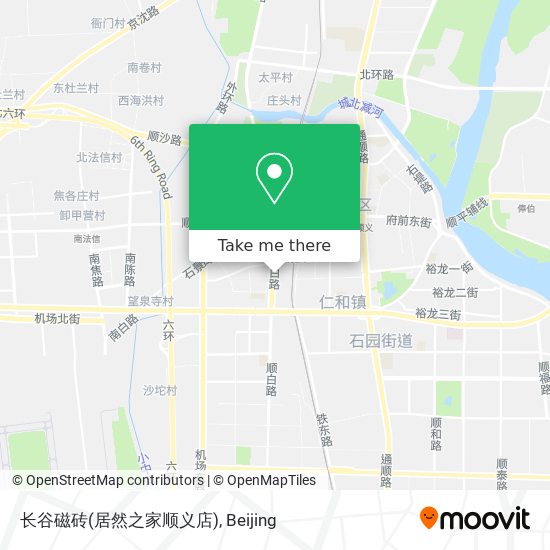 长谷磁砖(居然之家顺义店) map