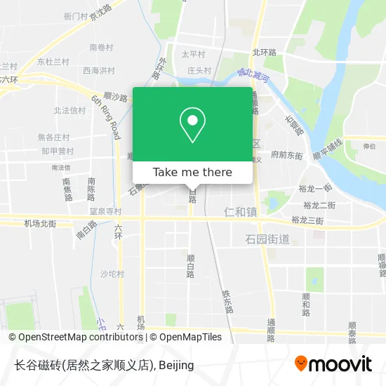 长谷磁砖(居然之家顺义店) map