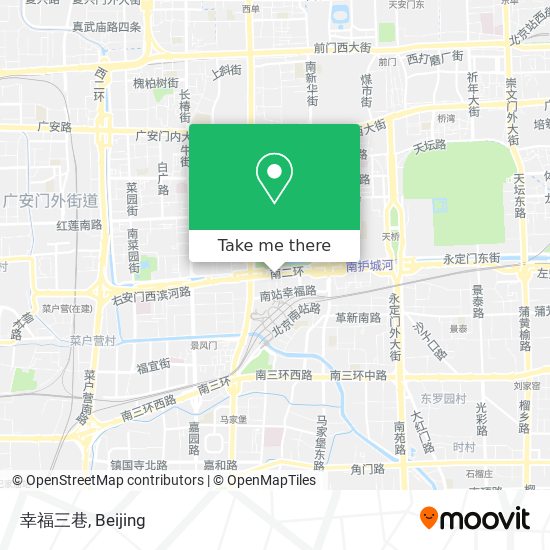幸福三巷 map