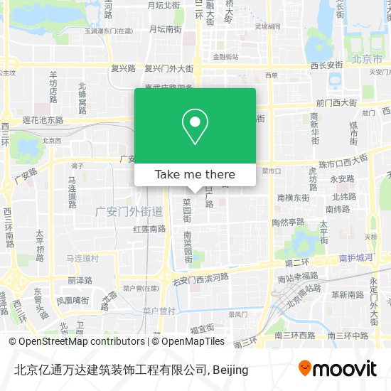 北京亿通万达建筑装饰工程有限公司 map