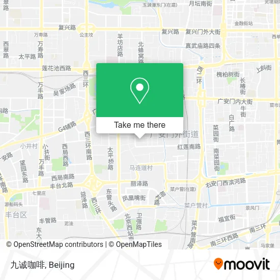 九诚咖啡 map