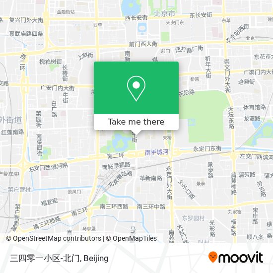 三四零一小区-北门 map