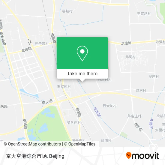 京大空港综合市场 map