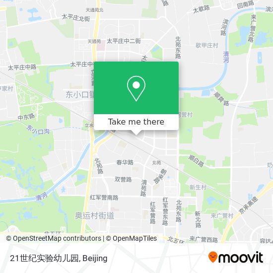 21世纪实验幼儿园 map