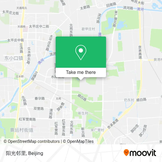 阳光邻里 map