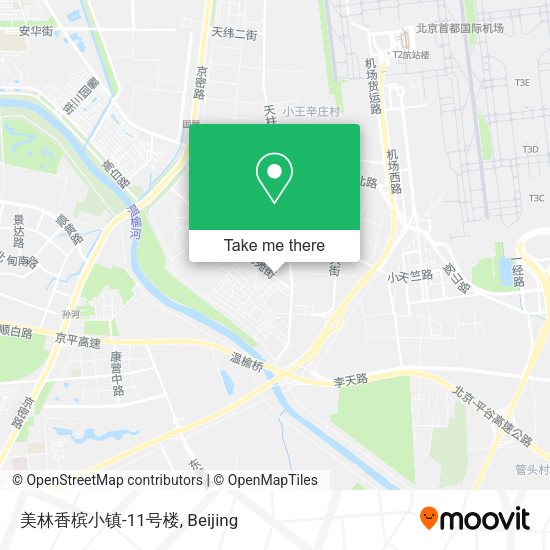 美林香槟小镇-11号楼 map