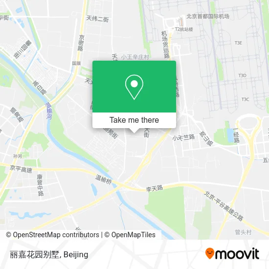 丽嘉花园别墅 map