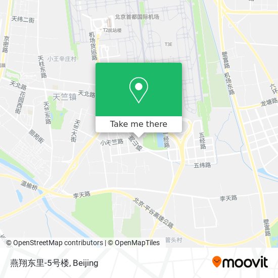燕翔东里-5号楼 map