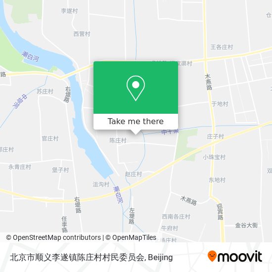 北京市顺义李遂镇陈庄村村民委员会 map