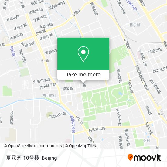 夏霖园-10号楼 map