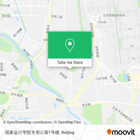 国家会计学院专用公寓1号楼 map