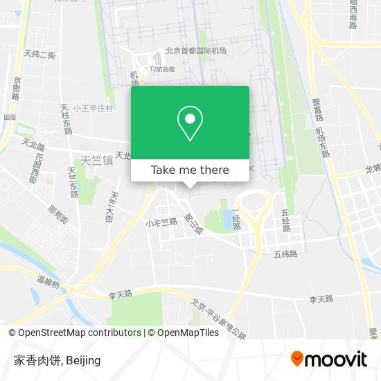 家香肉饼 map