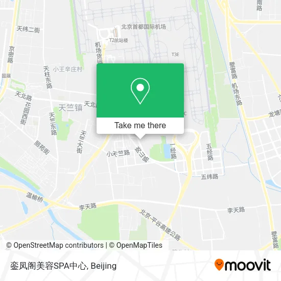 銮凤阁美容SPA中心 map