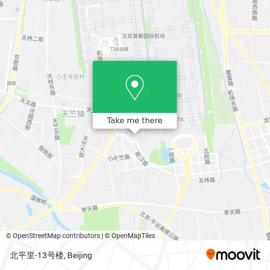 北平里-13号楼 map