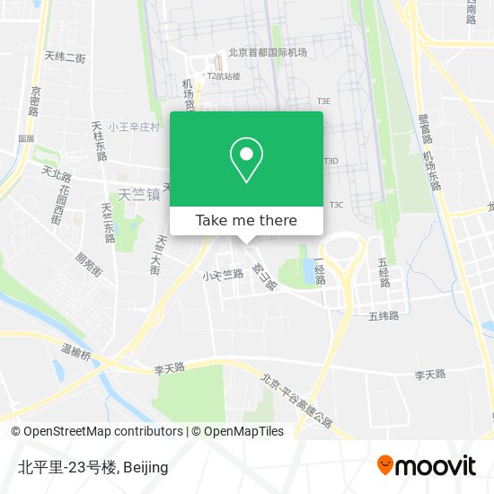 北平里-23号楼 map
