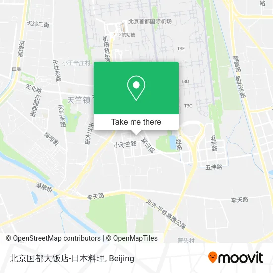 北京国都大饭店-日本料理 map