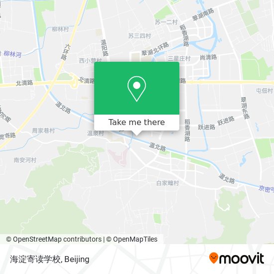 海淀寄读学校 map