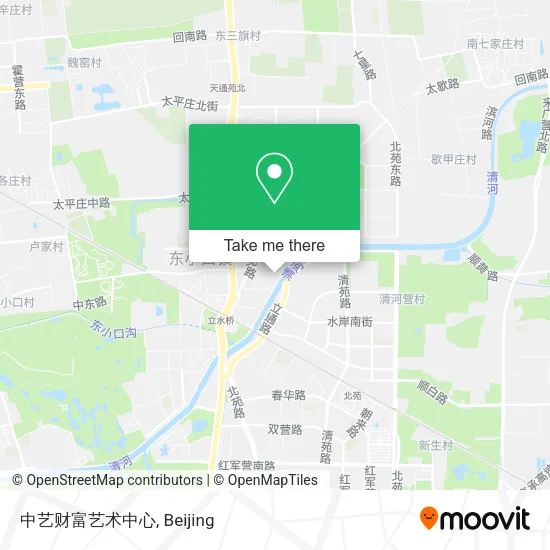 中艺财富艺术中心 map