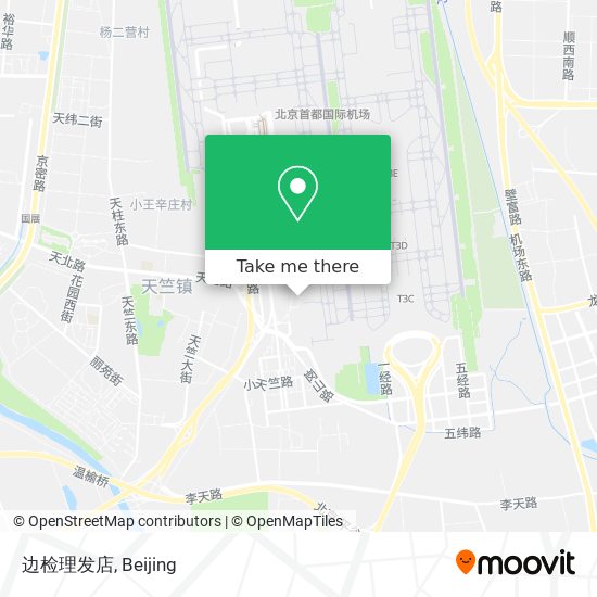 边检理发店 map
