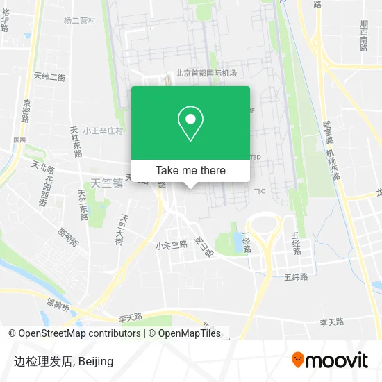 边检理发店 map