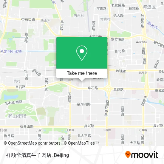 祥顺斋清真牛羊肉店 map
