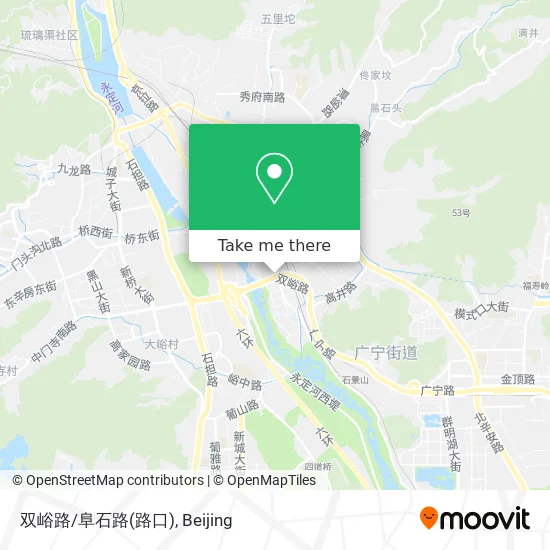 双峪路/阜石路(路口) map