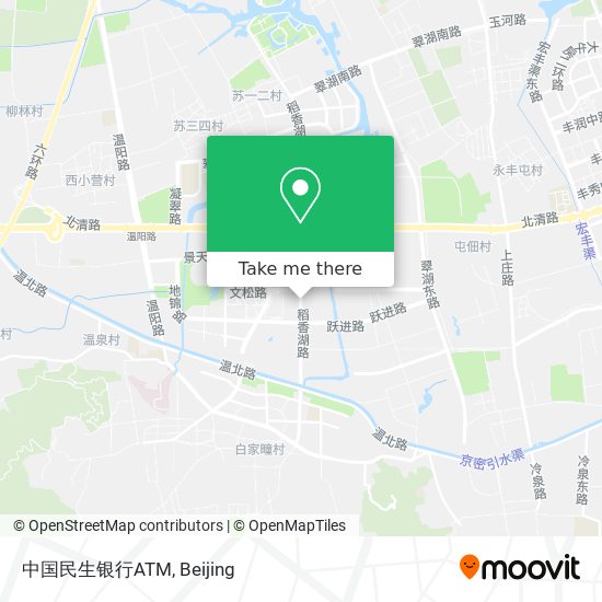 中国民生银行ATM map