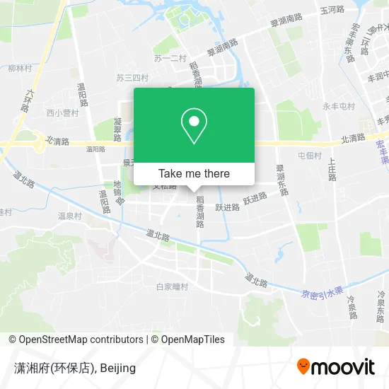 潇湘府(环保店) map